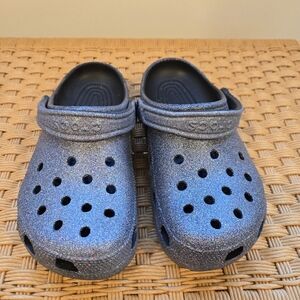 Womens Glitter Crocs